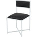 Modus Furniture Amalfi X Base Chair SootChrm 655450493232 1AZV66X Image 1