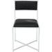 Modus Furniture Amalfi X Base Chair SootChrm 655450493232 1AZV66X Main Image
