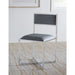Modus Furniture Amalfi X Base Chair in Cobalt Leather 655450234040 1AE866X Main Image