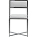 Modus Furniture Amalfi X Base Chair in White Leather 655450279966 1AA466X Image 2
