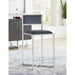 Modus Furniture Amalfi X Base Counter Stool in Cobalt Leather 655450234088 1AE870X Main Image