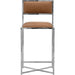 Modus Furniture Amalfi X Base Counter Stool in Cognac Leather 655450233968 1A8370X Image 1