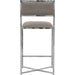 Modus Furniture Amalfi X Base Counter Stool in Taupe Leather 655450234026 1AE270X Image 3