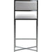 Modus Furniture Amalfi X Base Counter Stool in White Leather 655450280009 1AA470X Image 3
