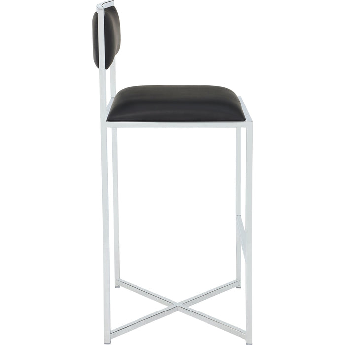 Modus Furniture Amalfi X Bse Br Stl  SootChrm 655450493218 1AZV68X Image 2