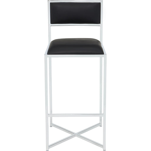 Modus Furniture Amalfi X Bse Br Stl  SootChrm 655450493218 1AZV68X Main Image