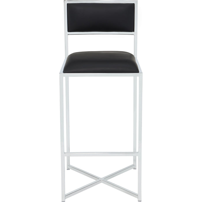 Modus Furniture Amalfi X Bse Br Stl  SootChrm 655450493218 1AZV68X Main Image