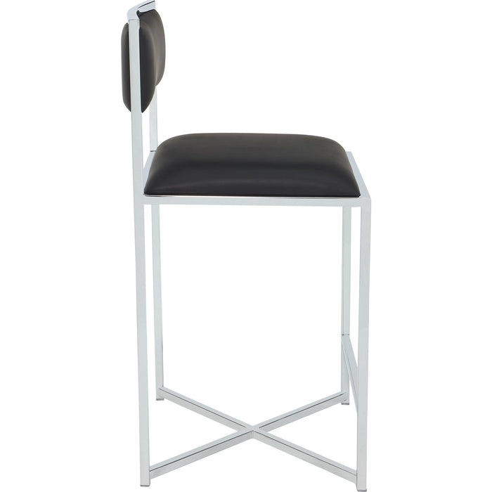 Modus Furniture Amalfi X Bse Ct Stl  SootChrm 655450493256 1AZV70X Image 2