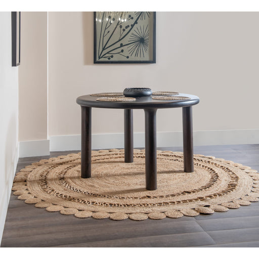 Modus Furniture Amaroo Solid Mango Dining Table in Honey Date 655450488702 ULYF62 Main Image