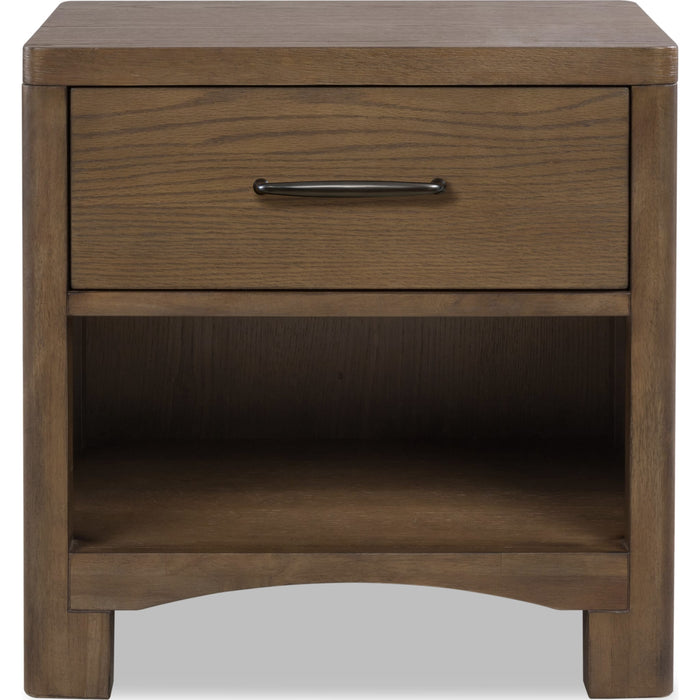 Modus Furniture Arden 1 Drw NS  Tavern Brown 655450513633 YK2R81 Image 1