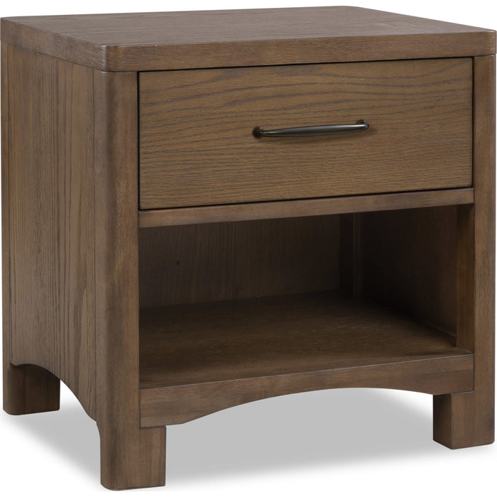 Modus Furniture Arden 1 Drw NS  Tavern Brown 655450513633 YK2R81 Image 2