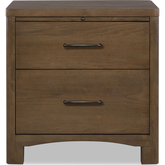 Modus Furniture Arden 2 Drw NS  Tavern Brown 655450513640 YK2R81B Image 1