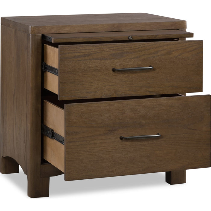 Modus Furniture Arden 2 Drw NS  Tavern Brown 655450513640 YK2R81B Image 3