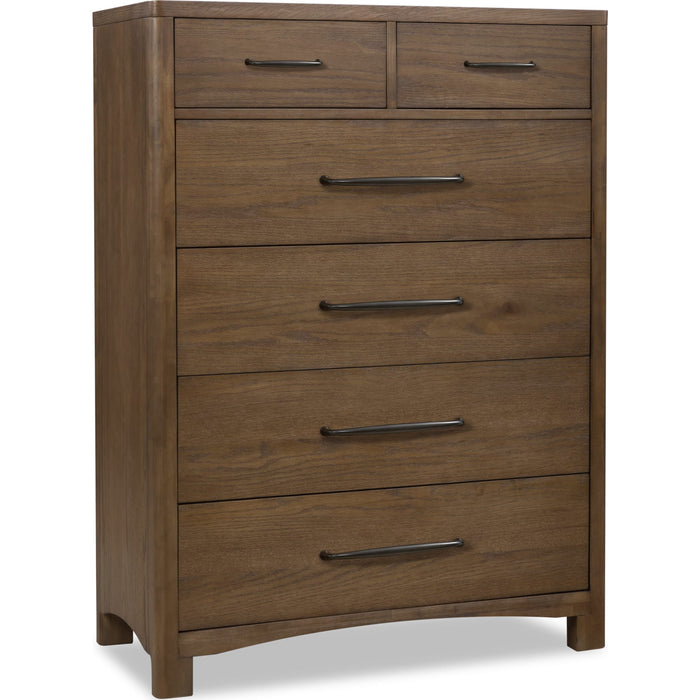 Modus Furniture Arden 6 Drw Chest  Tvrn Brown 655450513671 YK2R84 Image 2