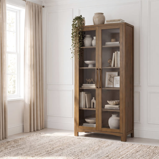 Modus Furniture Arden Curio Cabinet  Tvn Brwn 655450520853 YK2R80 Main Image