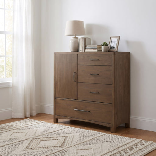 Modus Furniture Arden Door Chest  Tavrn Brown 655450513688 YK2R85 Image 1