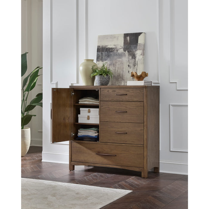 Modus Furniture Arden Door Chest  Tavrn Brown 655450513688 YK2R85 Image 1