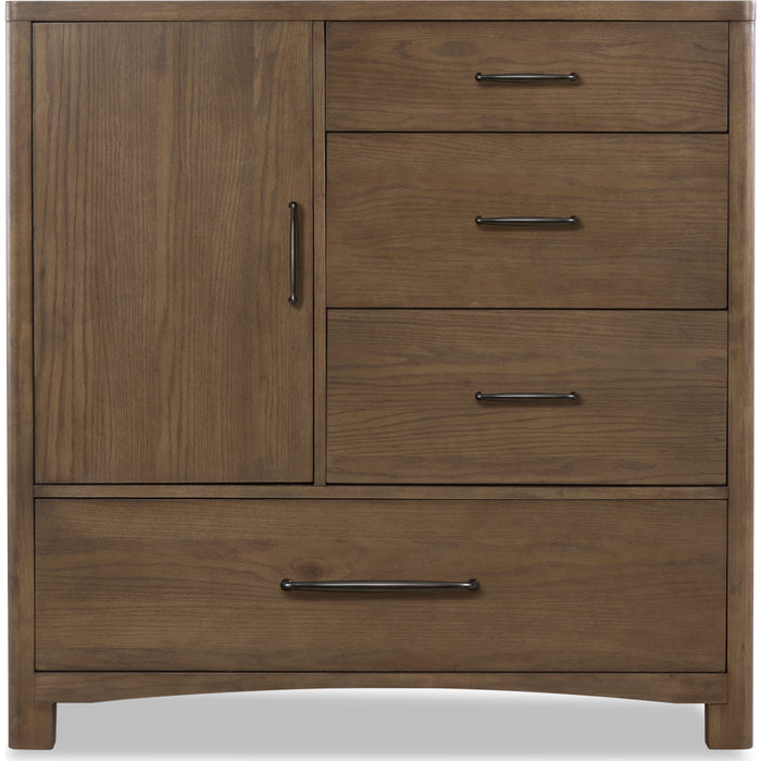 Modus Furniture Arden Door Chest  Tavrn Brown 655450513688 YK2R85 Image 2