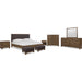 Modus Furniture Arden Door Chest  Tavrn Brown 655450513688 YK2R85 Image 6