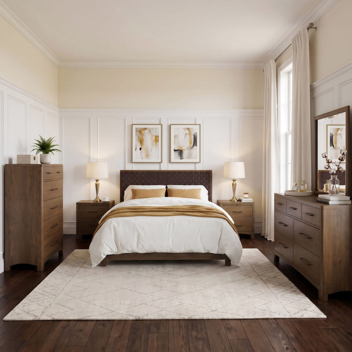 Modus Furniture Arden Dresser  Tavern Brown 655450513657 YK2R82 Image 8