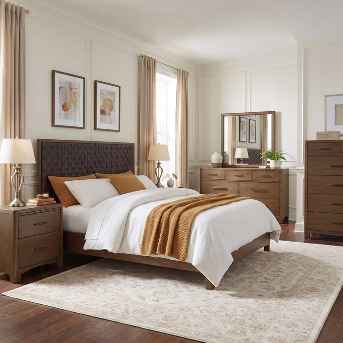 Modus Furniture Arden Dresser  Tavern Brown 655450513657 YK2R82 Image 9