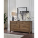 Modus Furniture Arden Dresser  Tavern Brown 655450513657 YK2R82 Main Image