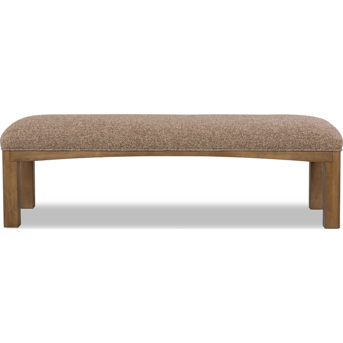 Modus Furniture Arden Uph Bench  Mlt GrnT Bn 655450520822 YK2R65B1 Image 1