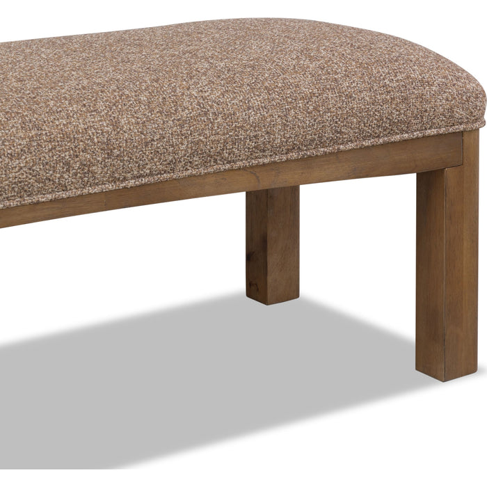 Modus Furniture Arden Uph Bench  Mlt GrnT Bn 655450520822 YK2R65B1 Image 5
