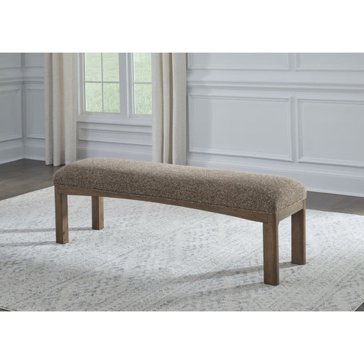 Modus Furniture Arden Uph Bench  Mlt GrnT Bn 655450520822 YK2R65B1 Main Image