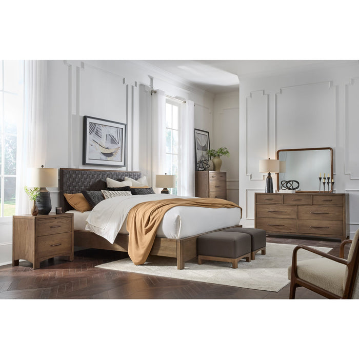 Modus Furniture Arden Uph Ottoman  D ChT Bwn 655450513701 YK2R88 Image 6