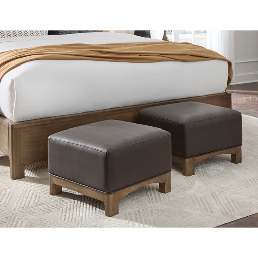 Modus Furniture Arden Uph Ottoman  D ChT Bwn 655450513701 YK2R88 Main Image