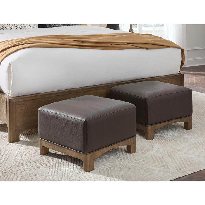 Modus Furniture Arden Uph Ottoman  D ChT Bwn 655450513701 YK2R88 Main Image