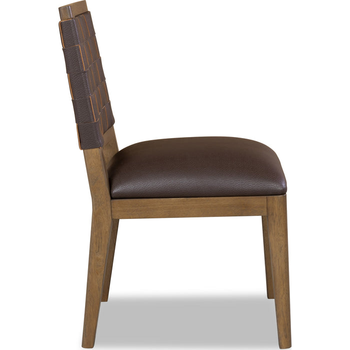 Modus Furniture Arden Wvn Sd Chair  D CT Brn 655450520808 YK2R64 Image 3