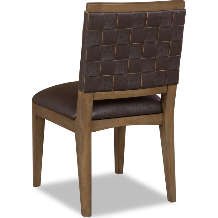 Modus Furniture Arden Wvn Sd Chair  D CT Brn 655450520808 YK2R64 Image 4