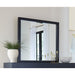 Modus Argento Beveled Glass Wall or Dresser Mirror in Navy BlueMain Image