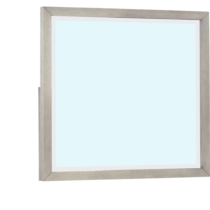 Modus Furniture Argento Dresser Mirror in Misty Grey 655450294938 9DM883 Image 2