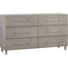 Modus Furniture Argento Dresser in Misty Grey (2024) 655450432293 9DM882A Image 4