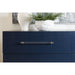 Modus Argento Six Drawer Dresser in Navy Blue and Burnished Brass (2024) Image 3