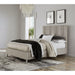 Modus Argento Wave-Patterned Bed in Misty GreyMain Image