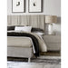 Modus Furniture Argento Wave Patterned Bed in Misty Grey  9DM8H  Image 2
