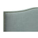 Modus Ariana Camelback Upholstered Headboard in Bluebird LinenImage 2