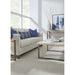 Modus Furniture Ariela Natural Travertine Console Table with Bronze Metal Base 655450330919 FLBK23 Image 2