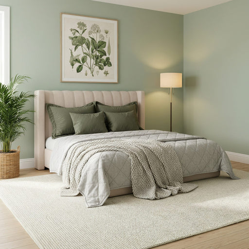 Modus Furniture Arroyo Uph Bed  Cashew  XS3SH  Image 1