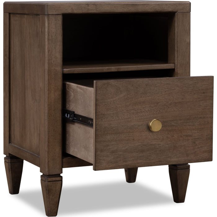 Modus Furniture Ascott 1 Drw NS  Pecan Pie 655450539749 YC2A81 Image 2