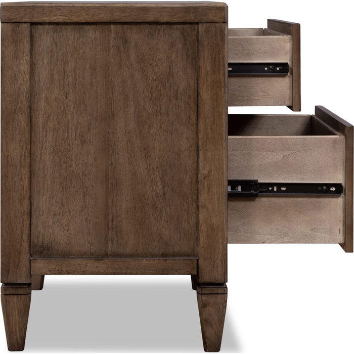 Modus Furniture Ascott 2 Drw NS  Pecan Pie 655450539756 YC2A81B Image 3