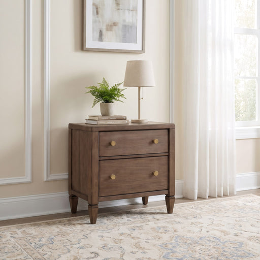 Modus Furniture Ascott 2 Drw NS  Pecan Pie 655450539756 YC2A81B Main Image
