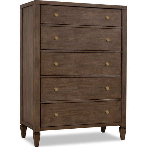 Modus Furniture Ascott 5 Drw Chest  Pecan Pie 655450539794 YC2A84 Image 1