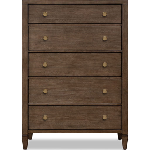 Modus Furniture Ascott 5 Drw Chest  Pecan Pie 655450539794 YC2A84 Image 1
