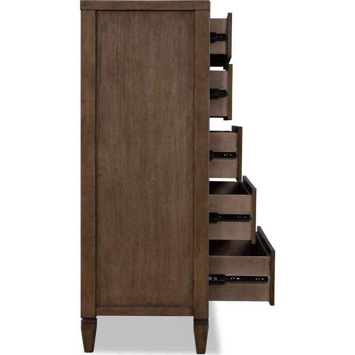 Modus Furniture Ascott 5 Drw Chest  Pecan Pie 655450539794 YC2A84 Image 3