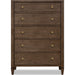 Modus Furniture Ascott 5 Drw Chest  Pecan Pie 655450539794 YC2A84 Main Image